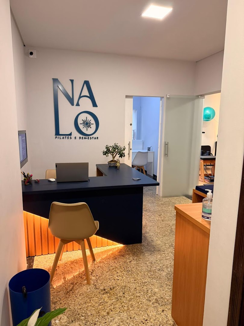 Equipamento de pilates preparado para aula